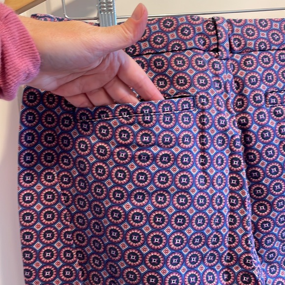 Lands End fit 2 printed pants size 6 - Picture 11 of 13